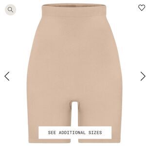 Skims Seamless Sculpt HIGH-WAISTED ABOVE THE KNEE SHORT Mica Small NWT in packag